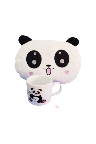 Peluş Yastık Ve Kupa Seti