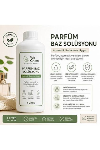 Teksol % 96 Parfüm Kolonya Yapımına Uygun Baz 1 Lt