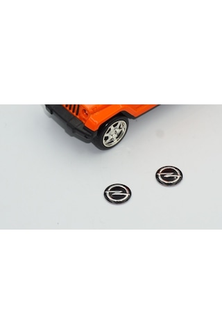 Opel Oto Anahtar 3M Metal Alaşım Logo 2Li Set