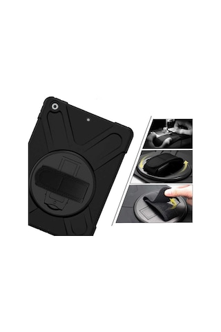 Apple Uyumlu iPad 10.2 2021 (9.Nesil) Zore Defender Tablet Silikon