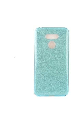 LG Uyumlu G6 Kılıf Zore Shining Silikon Mavi