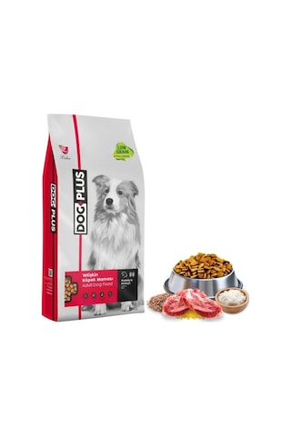 Dogplus Kuzu Etli Pirinçli Yetişkin Köpek Maması 15 KG