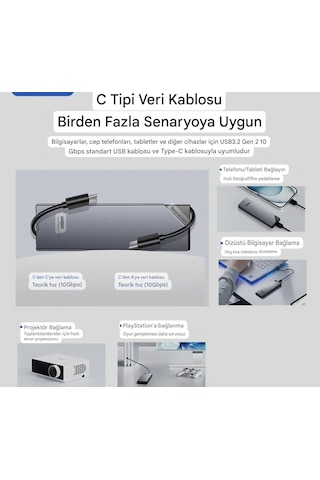 Eaget Se630d M2 Nvme+sata Muhafaza Kutusu Çift Protokol Ce Lisanslı 2280/2260/2242/2230/ 10gbps 3.2 Yüksek Hızlı Son Nesil Teknoloji Metal Sağlam Şık Tasarım