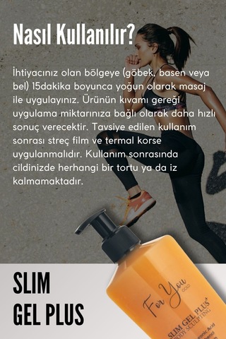 Selülit&çatlak Karşıtı Yoğun Nemlendirici Plus Slim Jel Kolajen + Hyaluronik Asit Pürüzsüz Cilt