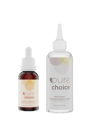 Pure Choice Aydınlatıcı Ve Düzensiz Cilt Karşıtı Bakım Seti