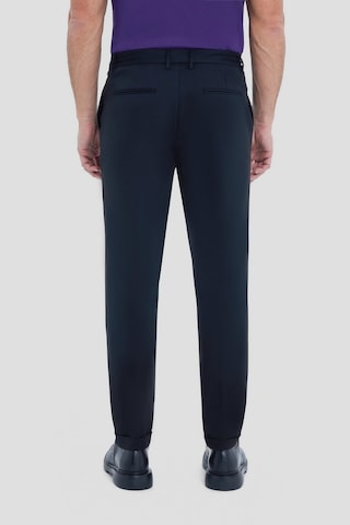 Sabri Özel Erkek Siyah Dar Kesim Slim Fit Dokuma Yan Cep Jogger Pantolon