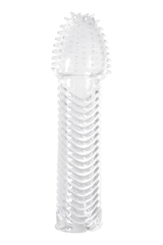 Truva Shop Basaltic Delay Sleeve Silikon Uzatmalı Penis Kılıfı