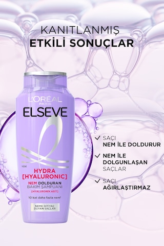 ELSEVE Hydra [hyaluronic] Nem Dolduran Şampuan 300ml