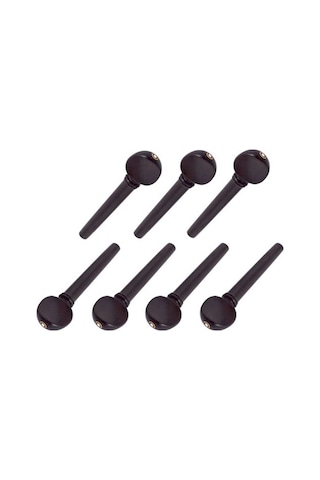 Viki Abanoz Sedef Noktalı 7 Adet Saz Burgu Seti