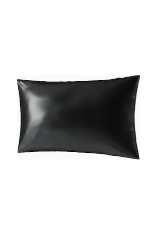 Aılorıa Beaut Sleep 60x40 Ipek Yastık Kılıfı, %100 Dut Ipeği, Hipoalerjenik Ve Saç Dostu Siyah