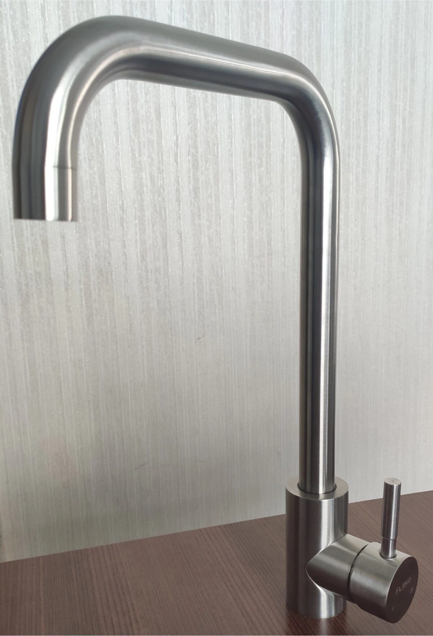 Fleko Inox Mutfak Eviye Batarya Beyaz