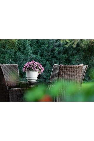 Serinova Lüks Çizgili Desenli Saksı 3.3 Lt 77156151