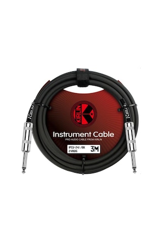 Kirlin Ipcv-241bk 3mt Enstrüman Gitar Kablosu - Siyah 3 Metre