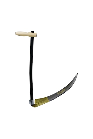 Günaş Komple Tırpan - Metal Saplı 6 Parça Set - Ahşap Elcik 85 Cm