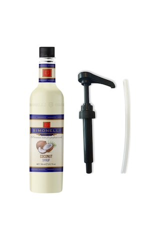 Simonelli Hindistan Cevizi Kahve Şurubu 700 ML + Pompa