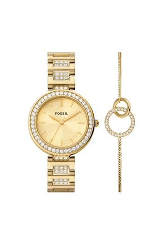 Fossil Fbq3903set Kadın Kol Saati Ve Bileklik Seti
