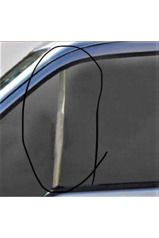 Ford Transit 2003-2013 Krom Cam Direk Çıtası