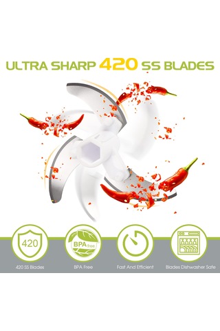 Bağcıklı Manuel Gıda Doğrayıcı A'a Diğer