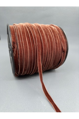 Paşateks - 1 Cm Düz Kadife-5 Metre - K. Maun