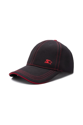 Starter Sheldon Siyah Baseball Cap Nakışlı - Unisex Şapka Siyah