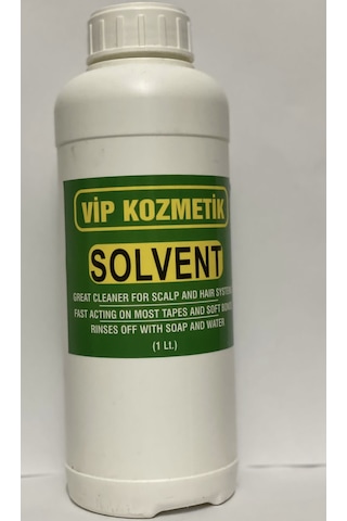 Vip Kozmetik Protez Saç Temizleme Solüsyonu Solvent 1Litre