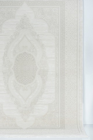 Bambu Tarz Modern Doğal Taban Saçaklı Salon Koridor Mutfak Çocuk Oturma Odası Halı Yolluk 7104gri