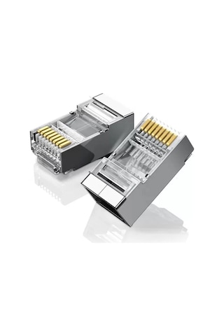 Ugreen Cat6 Rj45 Metal Jak Konnektör 10 Lu Paket, 20333