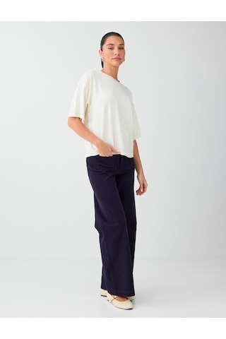 Jimmy Key Mor Cep Detaylı Pamuk Karışımlı Denim Pantolon 6ww188464503