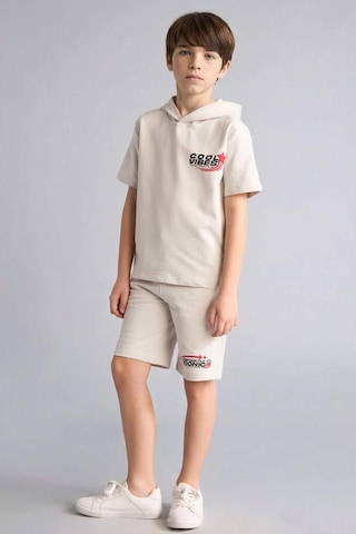 Defacto Sweatshirt Kumaşı 2li Takım Erkek Çocuk H0327a826smgr503 Gri-gr503
