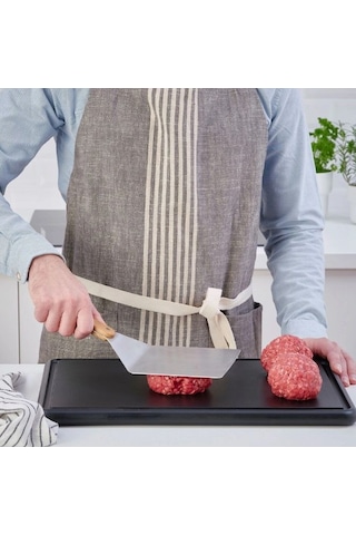 Ikea Grılltıder Paslanmaz Çelik Burger Spatulası 30 X 12 Cm Sarı Krom