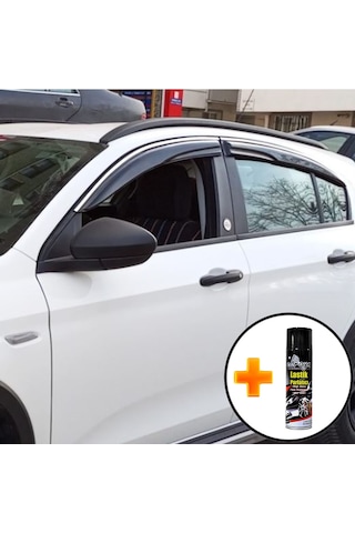 Seat Toledo Mügen Cam Rüzgarlığı Abs Nikelaj Krom Cam Rüzgarlığı 1999-2005 + Ebrayn Lastik Parlatıcı