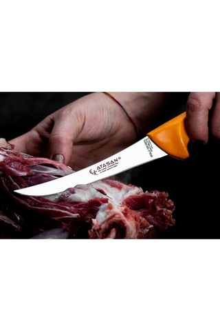 Atasan Gold Serisi Eğri Kemik Sıyırma 15 CM Sarı