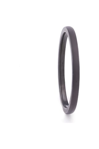 Siyah Çelik Yüzük Alyans 2 Mm Yzk-220 Siyah