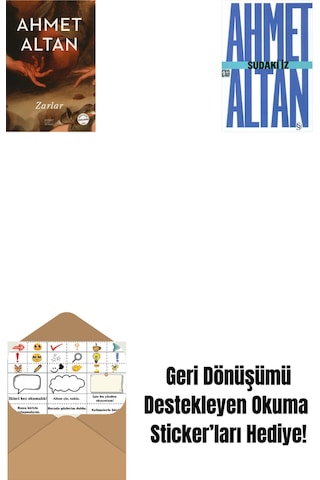 Zarlar + Sudaki İz Cep Boy + Okuma Sticker'ları