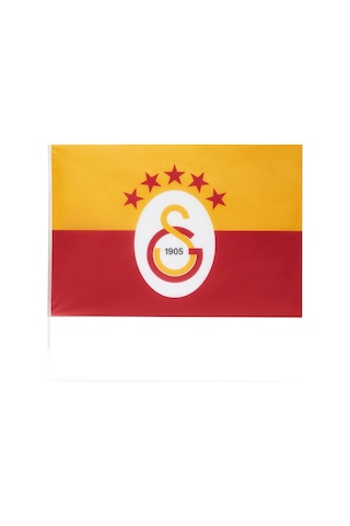 Galatasaray 5 Yıldızlı Klasik Elde Sallama Bayrak 100x150cm U251384