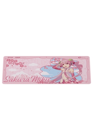 Akko Sakura Miku 90 40 Mouse Pad Renkli