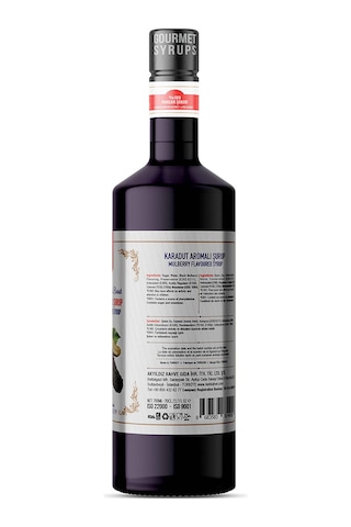 Nish Karadut Aromalı Şurup 700 Ml - Pet Şişe
