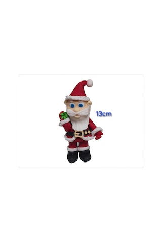 Şeker Hamuru Noel Baba 13cm