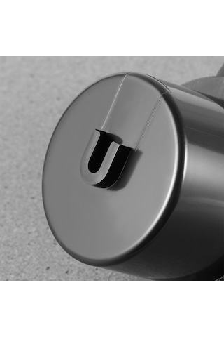 Qingmipy Siyah Plastik Taşınabilir Bardak Tutucu - Sandalye, Koltuk, Araç Ve Masa İçin 2'li Set