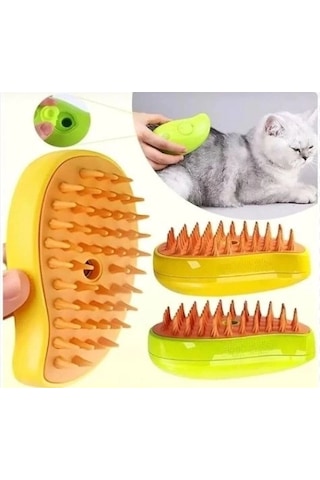 Buğz Şarjlı Soğuk Buharlı Kedi Köpek Fırçası Tarağı