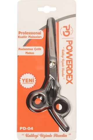 Powerdex PD-04 6" Paslanmaz Çelik Kuaför Makası