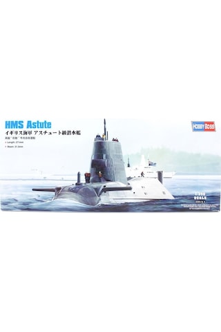 Hobbyboss 83509 1/350 Ölçek Hms Astute, Denizaltı Plastik Model Kiti