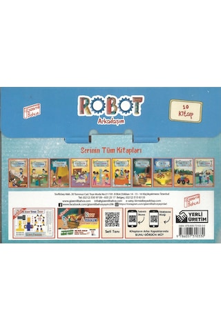 Gizemli Bahçe 2. ve 3. Sınıflar İçin Robot Arkadaşım Hikaye Seti Posterli