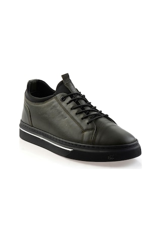 Bambi Haki Hakiki Deri Erkek Sneaker E01082000603 Haki