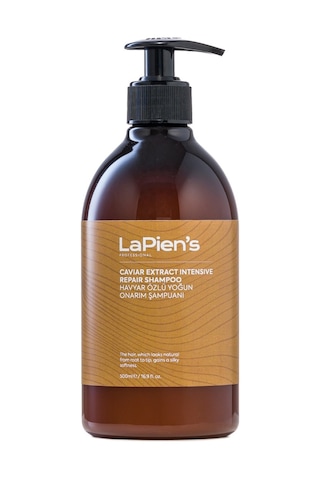 Lapien's Yıpranmış Hasarlı Saçlar İçin Havyar Özlü Yoğun Onarıcı Şampuan 500 ML