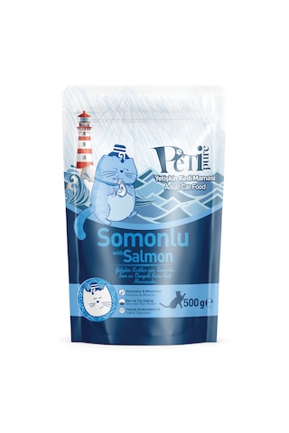 Somonlu Kuru Yetişkin Kedi Maması 500 Gr