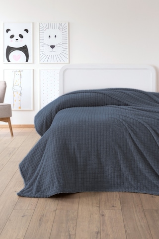 Tek Kişilik Wellsoft Battaniye - Yumuşak, Polar, Peluş Battaniye - 160x210 Cm Fume Füme