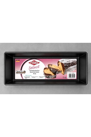 Fisko Baton Kek Kalıbı 35 Cm Siyah