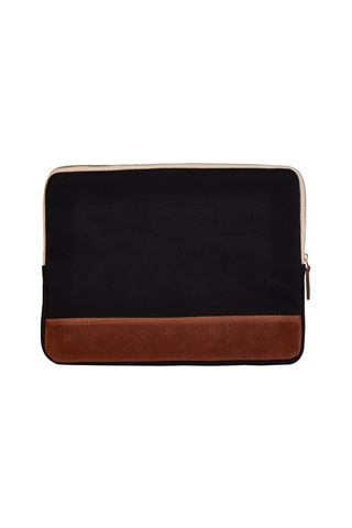 Just Black 15-16 İnç Laptop / Macbook Uyumlu Kılıfı Siyah