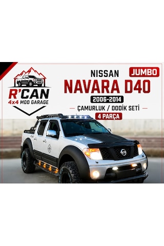 Nissan Navara 2006-2014 Abs Plastik Jumbo Dodik Takım Tek Renk